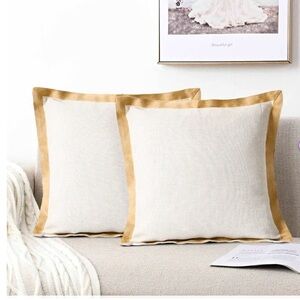 VANLEUVEN 20” PILLOW COVERS NEW